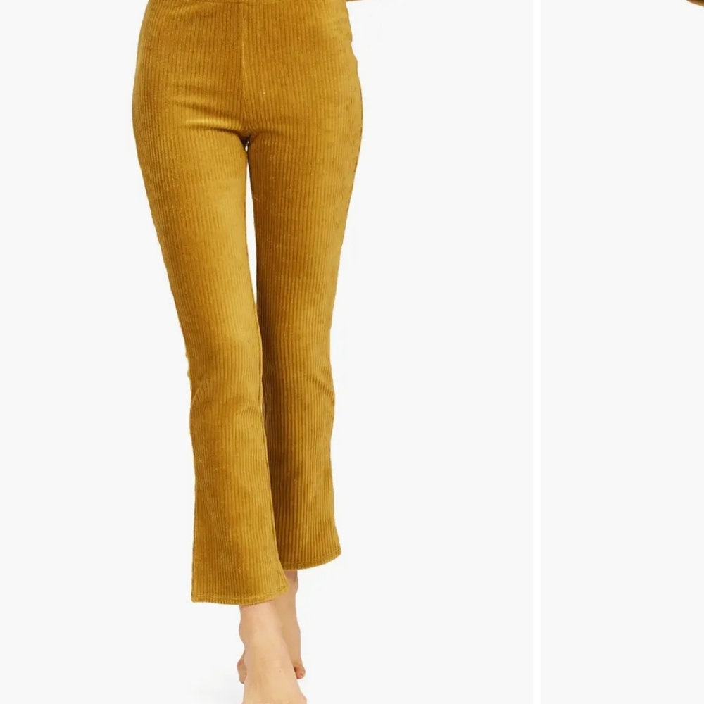 Billabong Hit A Cord Flare High Waist Corduroy Pants